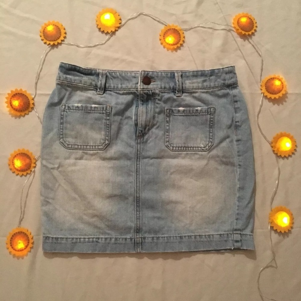 Ann Taylor Denim Skirt
